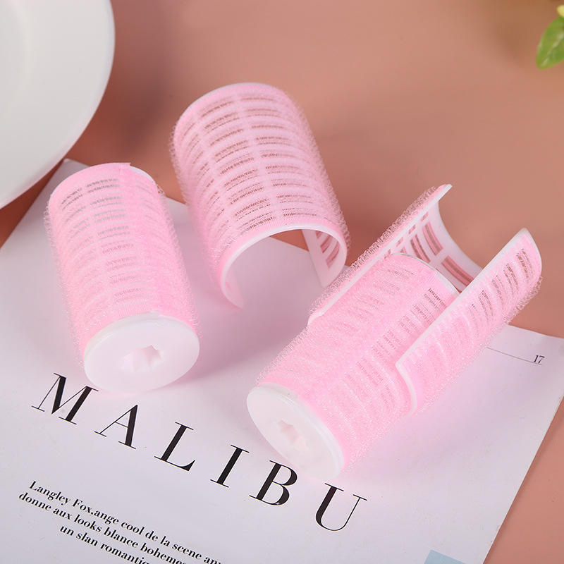 Air Bangs Curling Barrel Magic Self-Adhesive Hair Clip Pc Nylon Curling Iron Hair Root Fluffy Styling Clip Wholesale