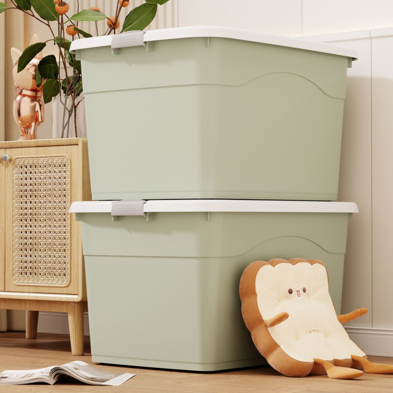 Plastic Storage Box Large Capacity Clothes Extra Large Storage Box Organize Toy Car Storage Box with Lid