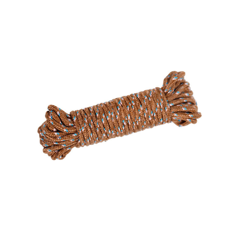 Support return 10 meters clothesline indoor and outdoor clothesline thick non-slip multifunctional rope foreign trade flower rope