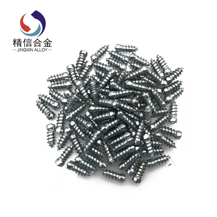 Zhuzhou Anti-Skid Stud Factory 12mm Threaded Tire Snow Studs Jx4*4-12 In-Stock Carbide Studs
