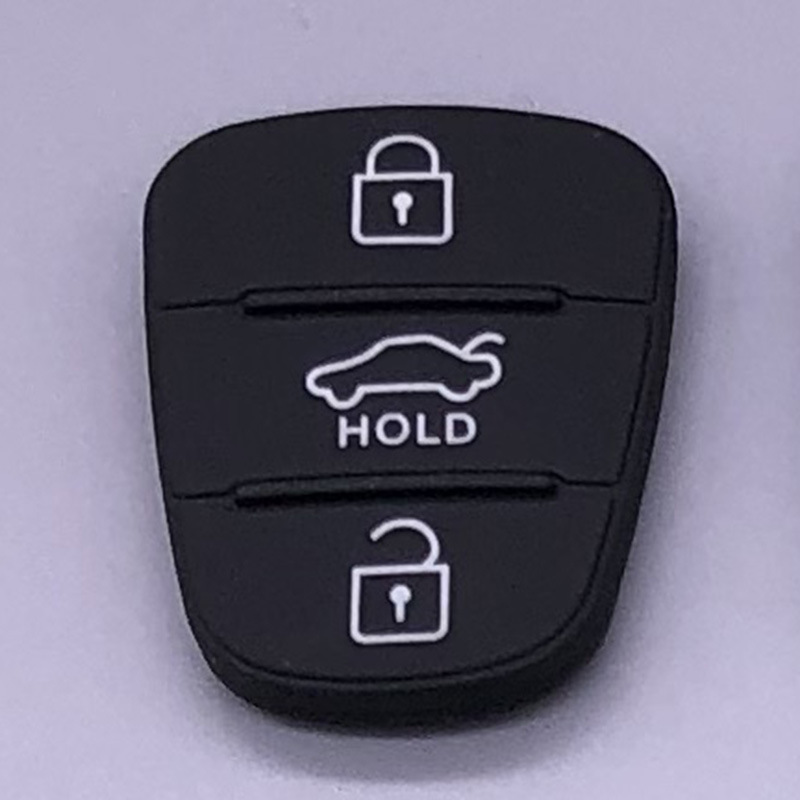 Suitable for modern car key button leather Kia folding key shell replacement leather complete range