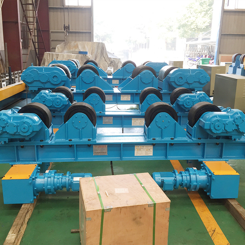 HGK-100 adjustable roller frame welding transmission frequency conversion stepless speed regulation tank welding bracket