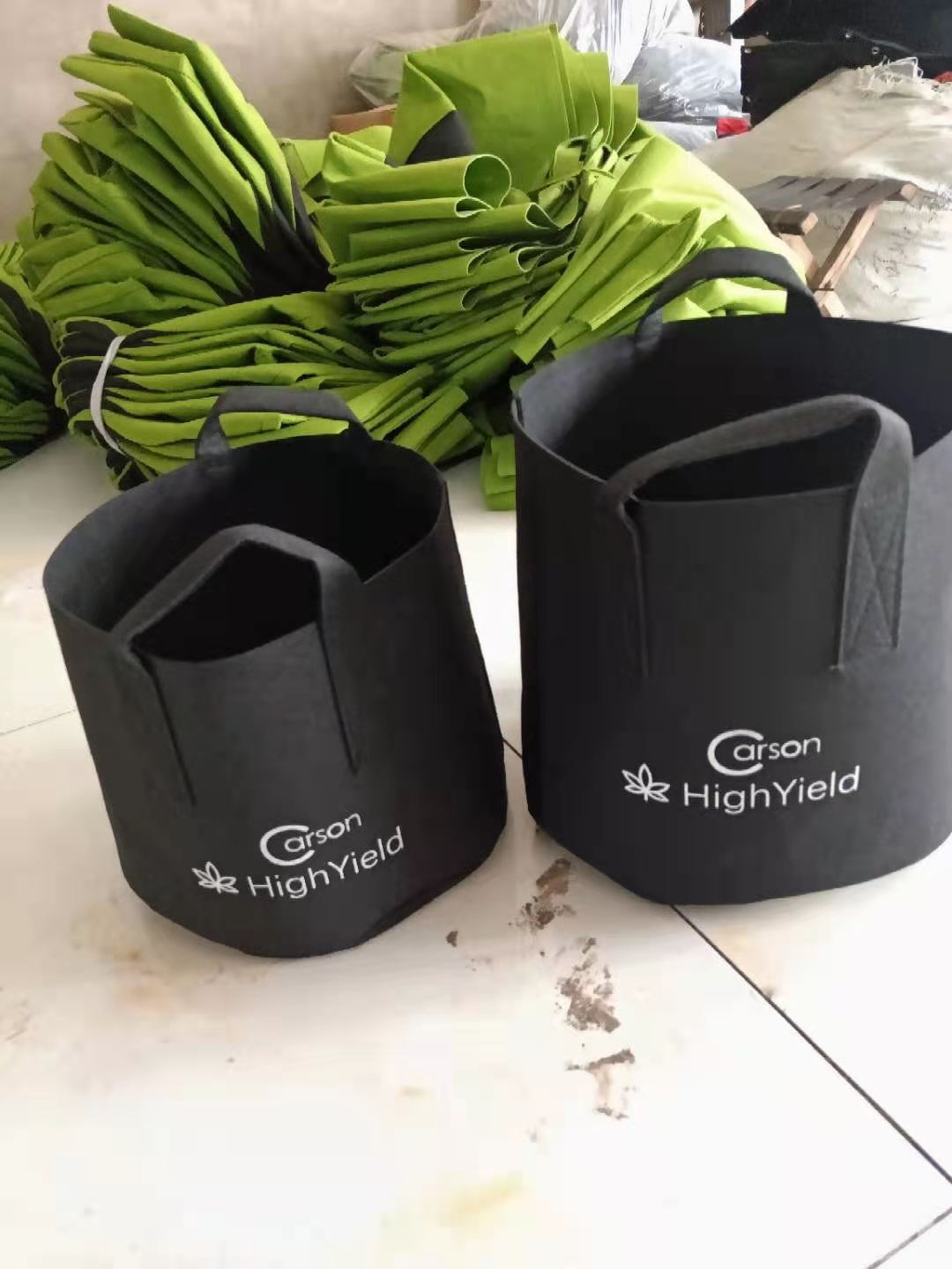Felt Plant Bag Non-Woven Planting Bag Black Round Beautiful Planting Bag Bag Felt Plant Planting Bag Wholesale