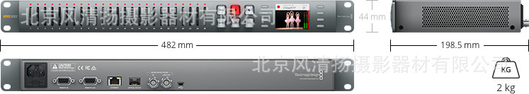 BMD Blackmagic Duplicator 4K 12G-SDI Design, 25 SD Card Recorder H.264