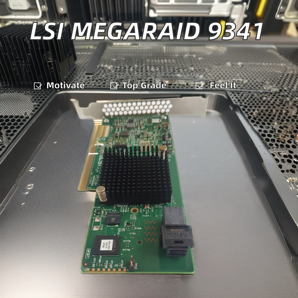 Large-Scale Integrated Circuit Megaraid 9341-4I Pcie 3.0 Raid Controller 12 Gb/S Sa