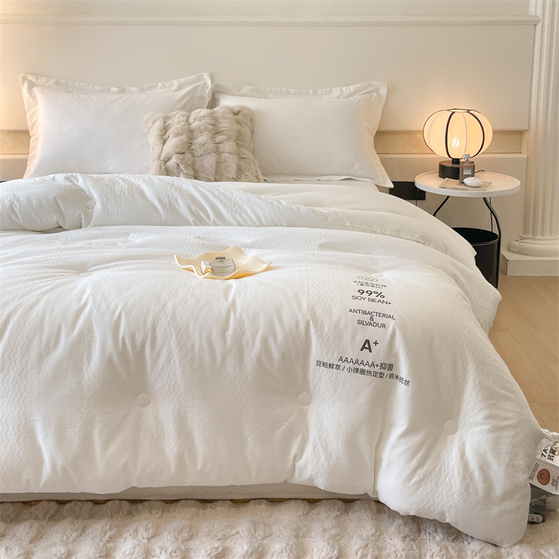 Квилт Квилт Ядро Класса А Антибактериальный Золотой Этикет Мягкий Соевый Волокно Квилт Весенний и Осенний Четырехсезонный Летний Квилт Зимний Квилт Теплый Материнский Квилт