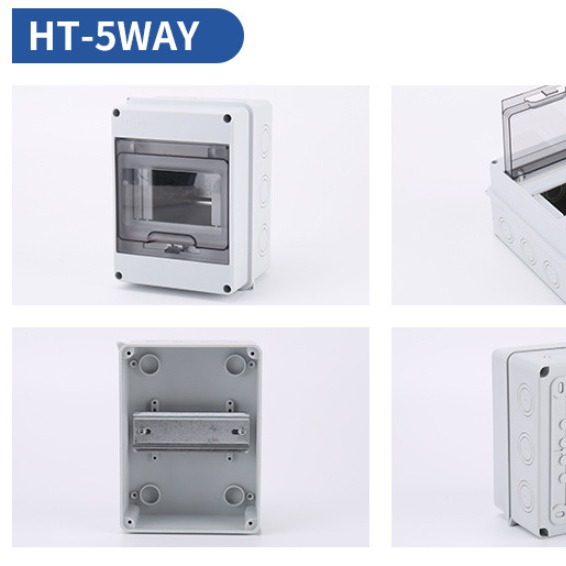 Пластиковый распределительный короб HT, IP65, водонепроницаемый, пустой, для зарядной станции