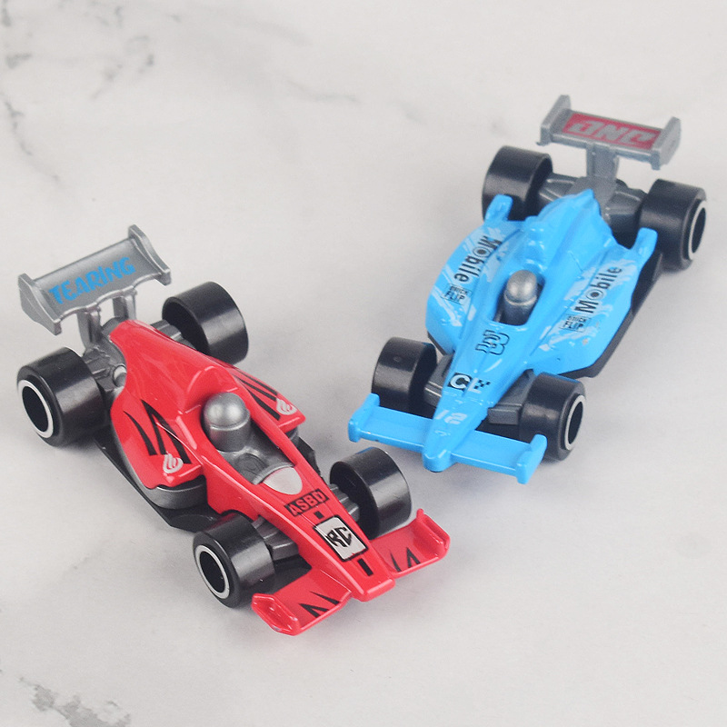 New Product Sliding Simulation Alloy F1 Racing Model Wholesale Children Mini Car Ornaments Boys Toys