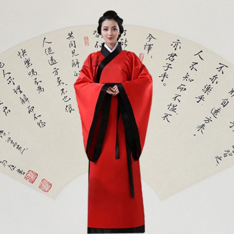 New Ancient Costume Adult Male Book Boy Performance Costume Private School Teacher's Chinese Studies Costume Hanfu Scholarly Performance Hanfu