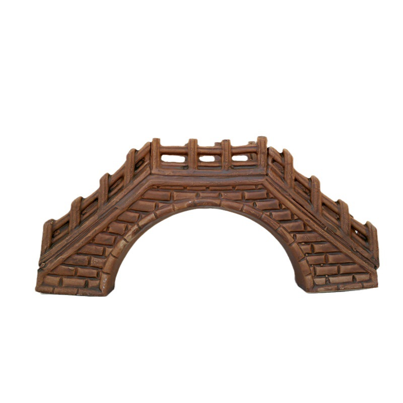 Artificial Rockery Bonsai Fish Tank Ceramic Ornaments Micro Landscape Gardening Crafts Decorative Flowing Water Ornaments Dripping Water