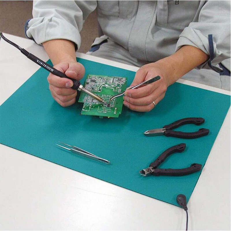 Cross-border soldering pad roll-anti-static, high temperature resistance-grounding pad for circuit maintenance