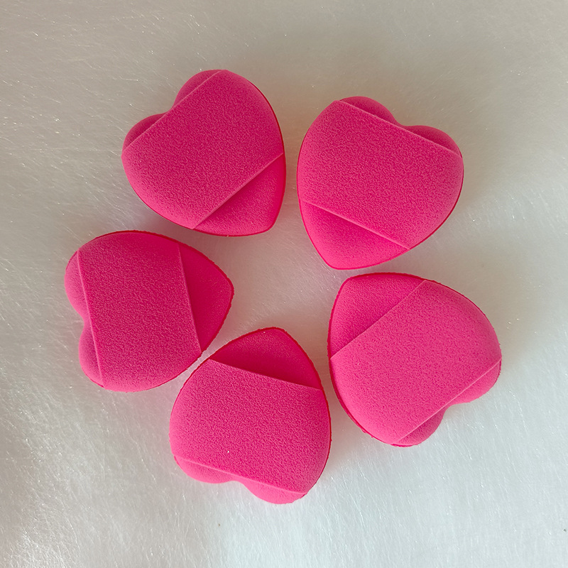 Finger Powder Puff Mini Small Air Cushion Concealer Drop-Shaped Heart-Shaped Marshmallow Makeup Tool Thumb Powder Puff