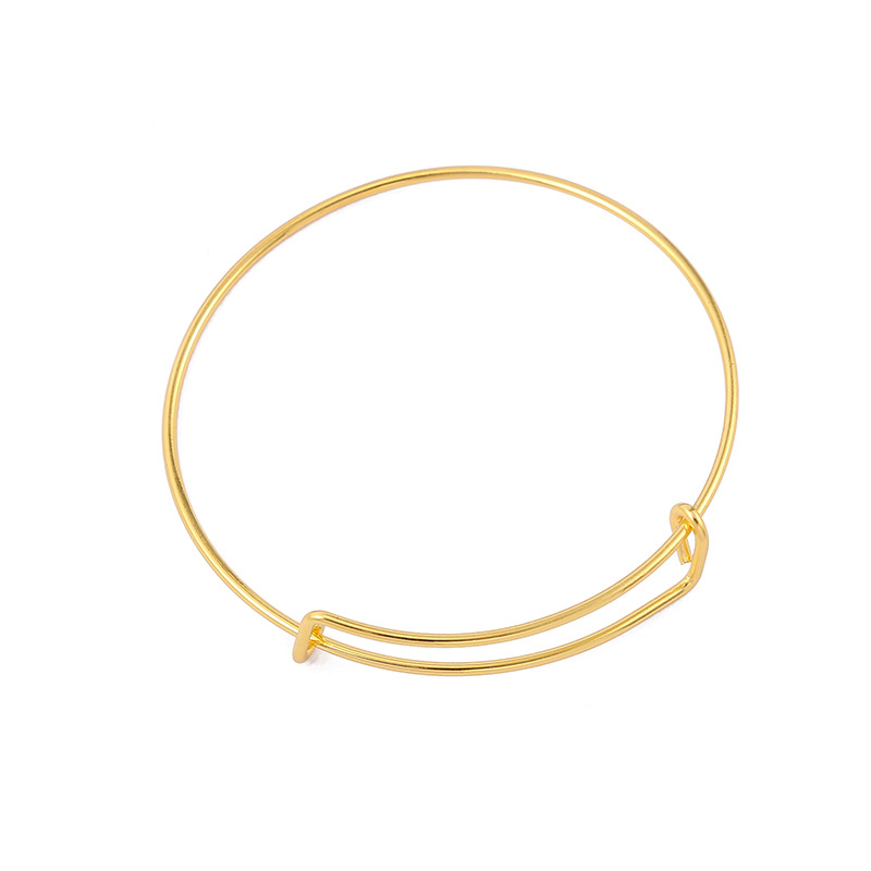 Cross-border new telescopic activity bracelet adjustable retro steel wire bracelet accessories Joker bracelet Accessories Wholesale