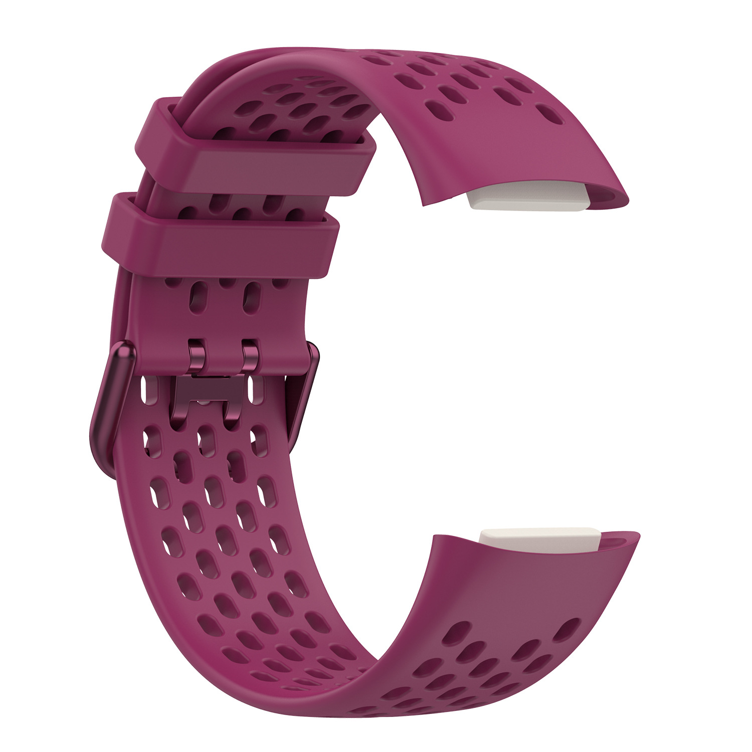 Suitable for Fitbit charge6 Hole Watch Strap Sports Breathable charge5 Honeycomb Anti-sweat Watch Strap