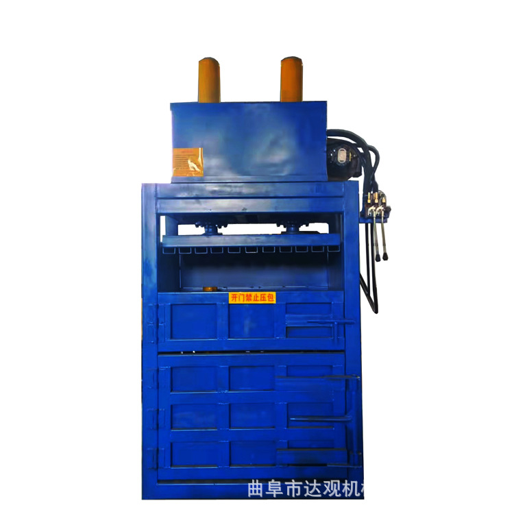 120 tons full channel steel vertical hydraulic packer waste paper plastic packer truck rack packer