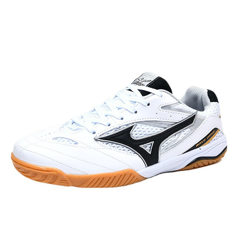 Meizin Table Tennis Shoes Men's Professional Training Lightweight Non-Slip Badminton Shoes Men's Casual Sports Shoes Football Shoes Trendy