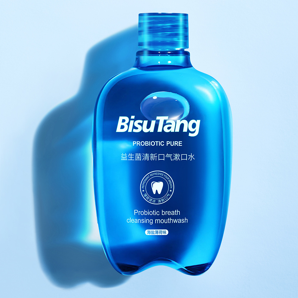 Полоскание для рта Bisutang с пробиотиками, 500мл, чистка полости рта, мятный вкус, большой объем