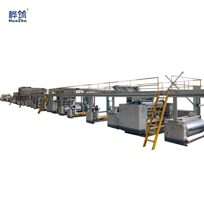 Corrugated Cardboard Production Line Corrugated Carton Production Equipment Three-Layer Five-Layer Seven-Layer Cardboard Box Production Assembly Line