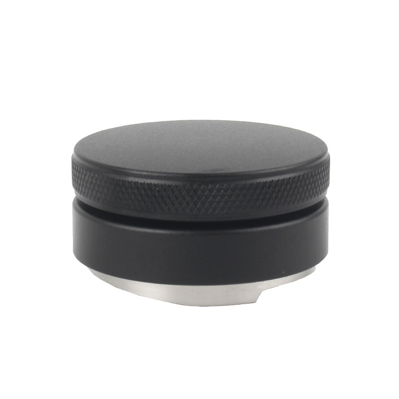 Stainless steel coffee powder press three slurry type coffee cloth powder 58mm filling quantitative powder hammer wholesale