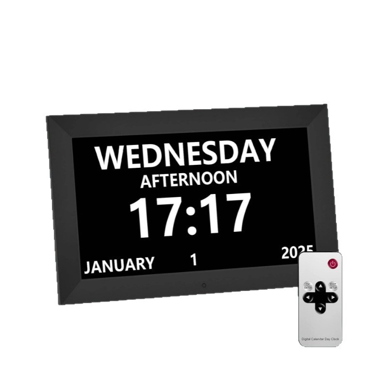 10.1inch Factory Direct Sales Smart Digital Clock Hd Lcd Screen Display U Disk Sd Card to Play Video Pictures