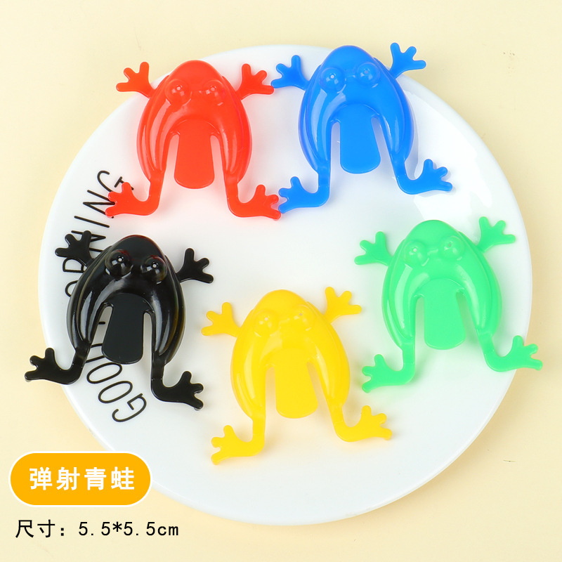 Пластиковая прыгающая лягушка, образовательная игрушка для детей, классическая ностальгическая, оптовая продажа