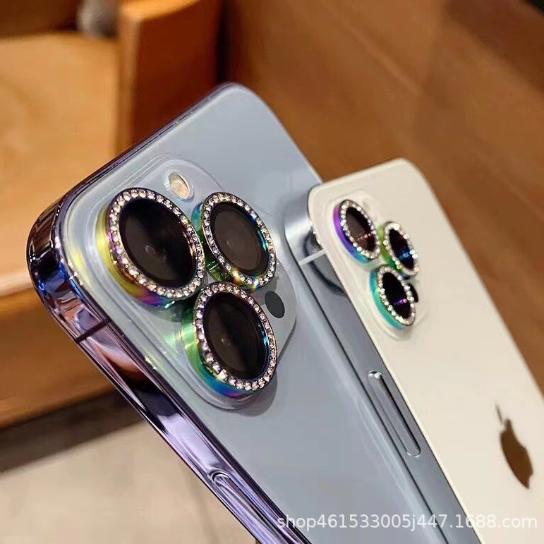 Подходит для iPhone 16E, пленка для объектива с блестками, защитная наклейка для камеры Apple 17 Pro Max