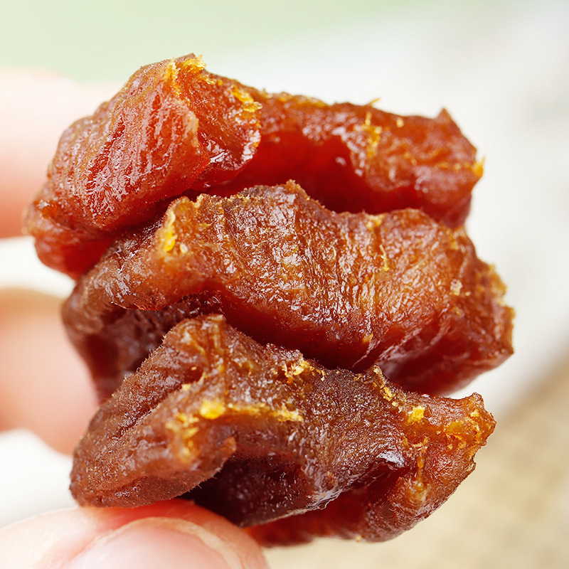 Food source ze natural semi-dried apricot 110g natural dried apricot natural seedless hollow hawthorn snack