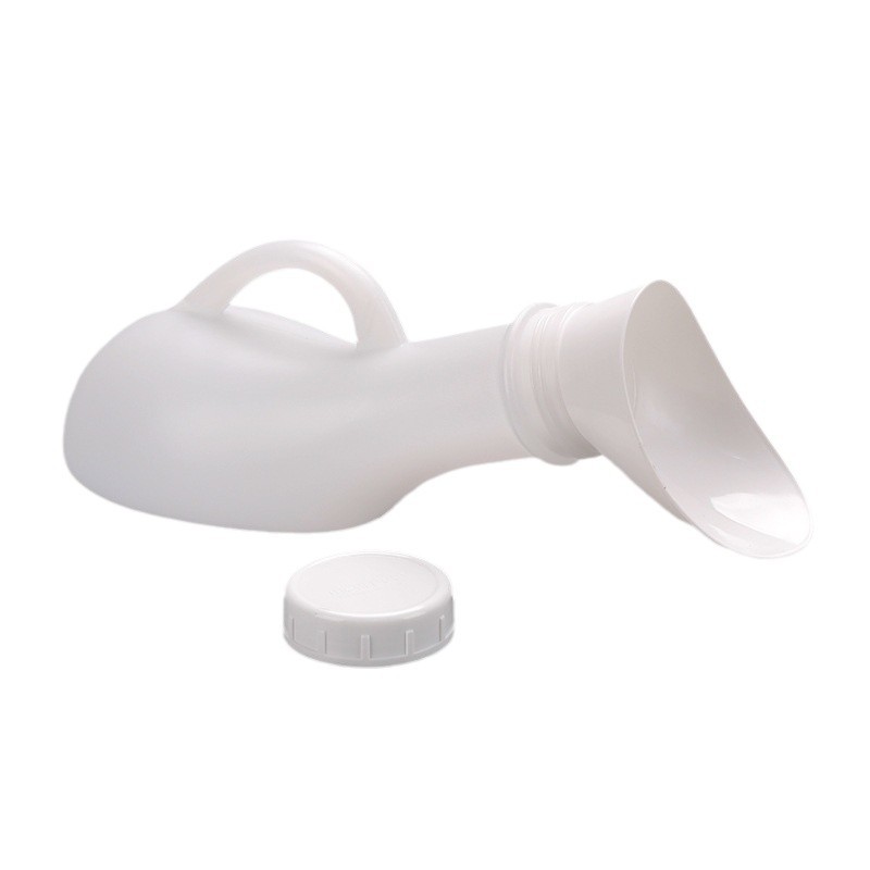1000ML Male Urinal Medical Plastic Urinal with Cover Elderly Urinal Factory Wholesale