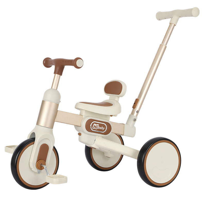 Children's Multifunctional Tricycle 1-5 Years Old Baby Trolley Bicycle Balance Car Lightweight Walking Baby Artifact