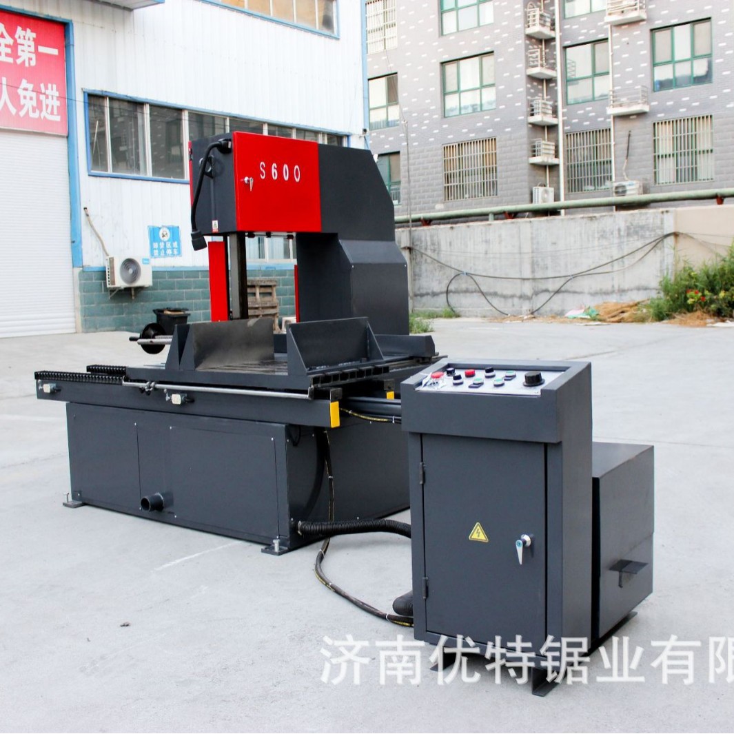 Graphite Sawing Machine, Vertical Graphite-Specific Cutting Band Saw Machine, High-Speed Cutting of Iron, Carbon, Aluminum, Vertical Metal Band Saw Machine