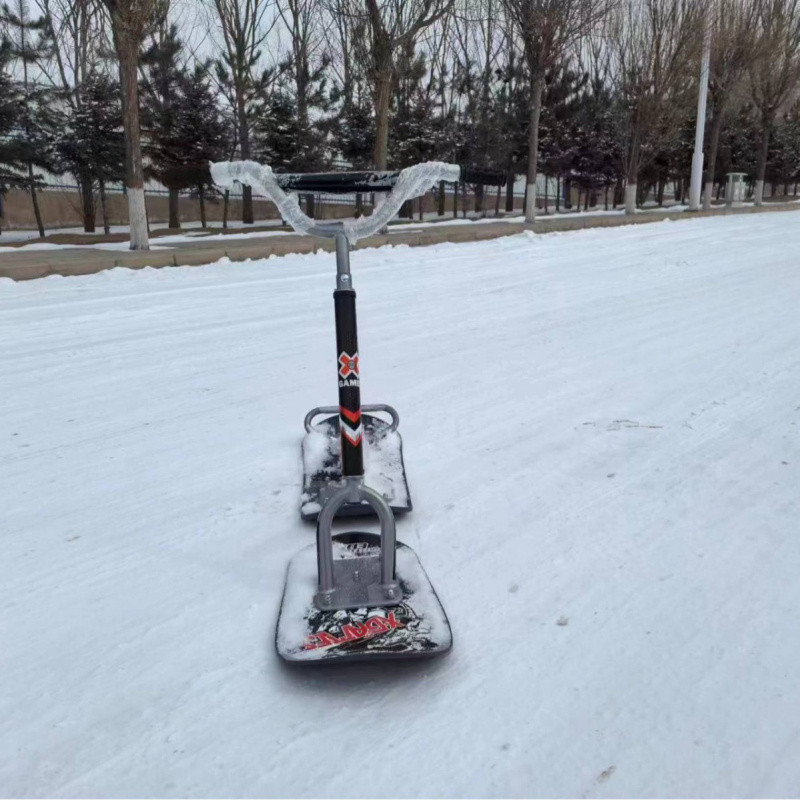 Ski Single Board and Double Board Skis Speed Children's Sled Skateboard for Boys and Girls