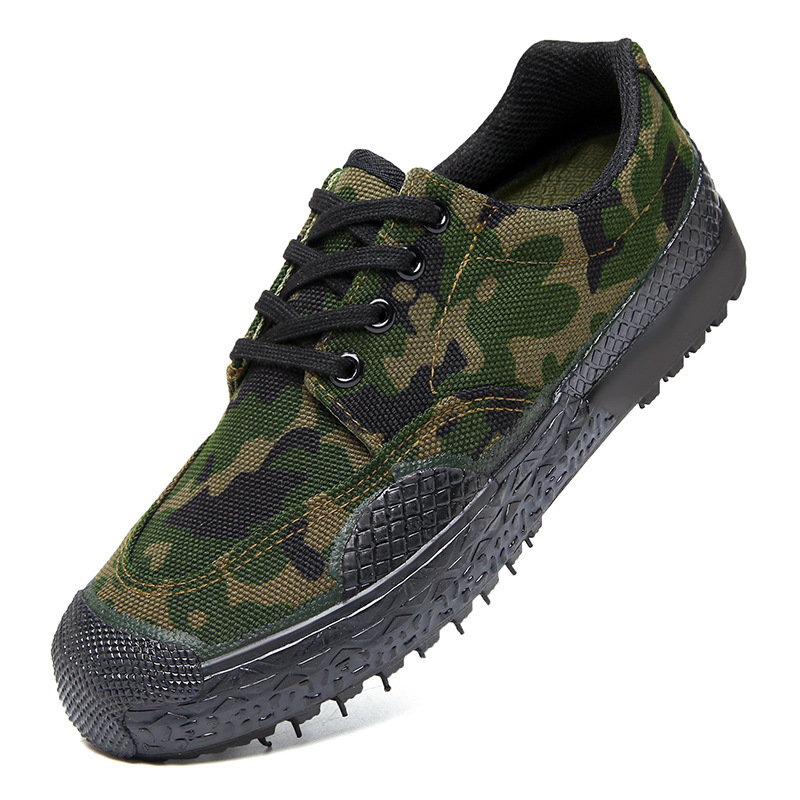 Liberation shoes 3520 genuine goods labor protection training shoes site shoes farmland shoes military training shoes double-layer rubber sole wear-resistant
