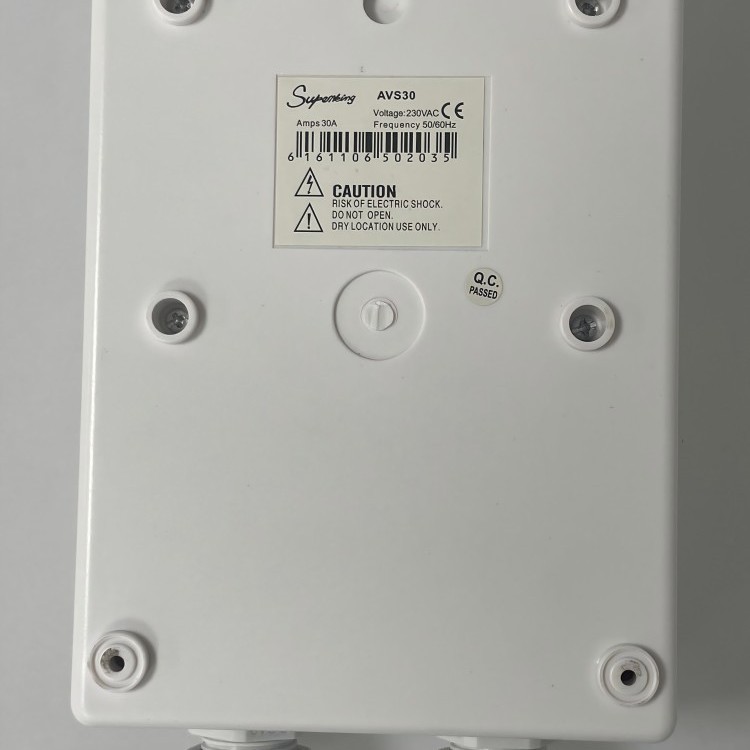 AVS-30A over and under voltage protector Africa 220V/380V high power wiring voltage protector