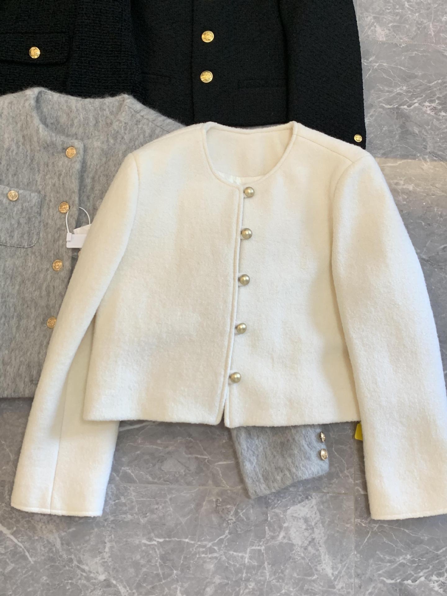 Hangzhou Sijiqing Brand Discount Women's Clothing 25 Autumn and Winter Small Fragrance Jacket Factory Physical Live Supply Wholesale