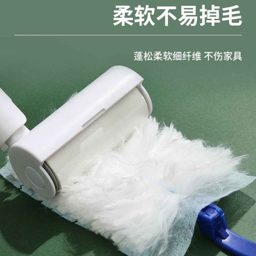 Disposable electrostatic dust duster retractable cleaning ash sweeping artifact cleaning dust gap adsorption ash sweeping