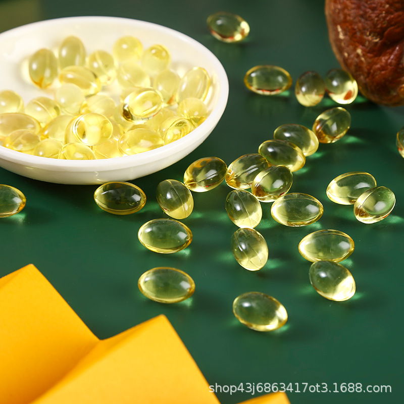 Ganoderma Lucidum Spore Oil Spore Powder Extracts High Triceratops Content Soft Capsule Source Medicinal Materials Manufacturer