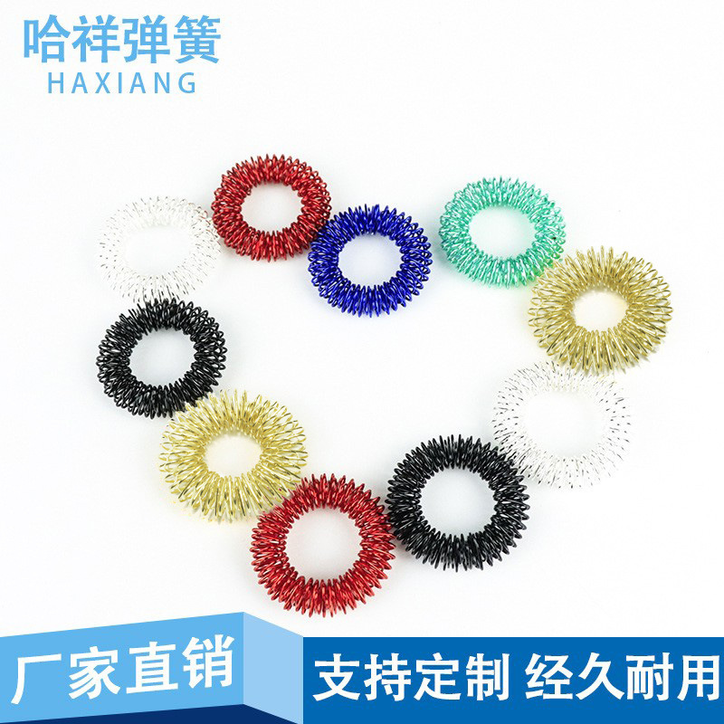 Мини массажное кольцо для пальцев, артефакт для декомпрессии, игрушка для детей