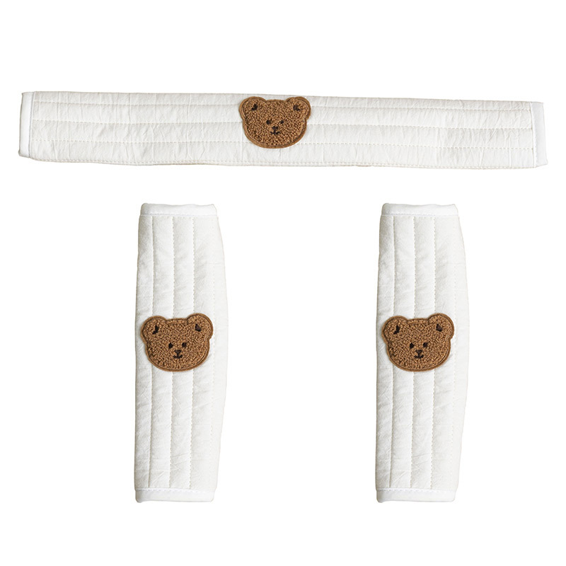 Llins South Korea Car with Shoulder Pads Children's Cartoon Seat Protective Cover Baby Anti-Neck Protective Cover