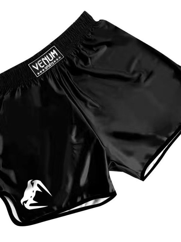 Venom Training Suit Ufc Suit Men's Boxing Tight Quick-Drying Clothing Muay Thai Fighting Short-Sleeved Shorts Gym Fighting