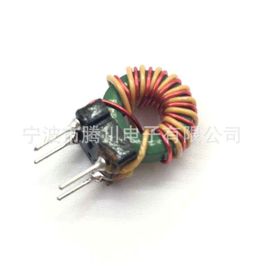 Tengchuan common mode inductance T9 * 5*3 double wire and 10T with base 0.40 wire vertical plug 700uH