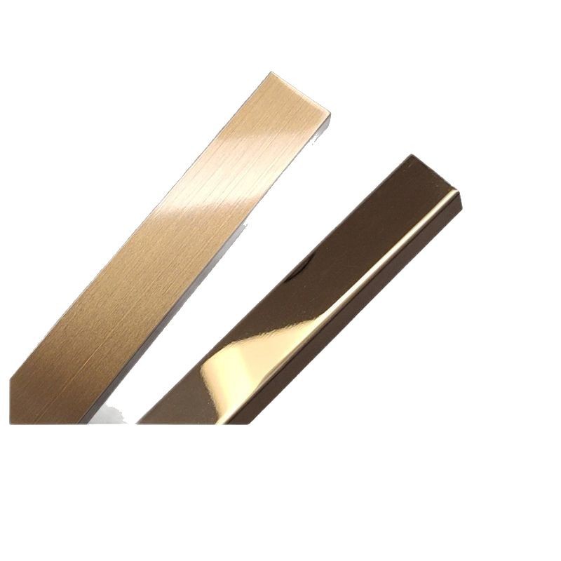 Titanium stainless steel decorative strip light luxury background wall 304 stainless steel decorative strip rust-proof factory direct sale wow