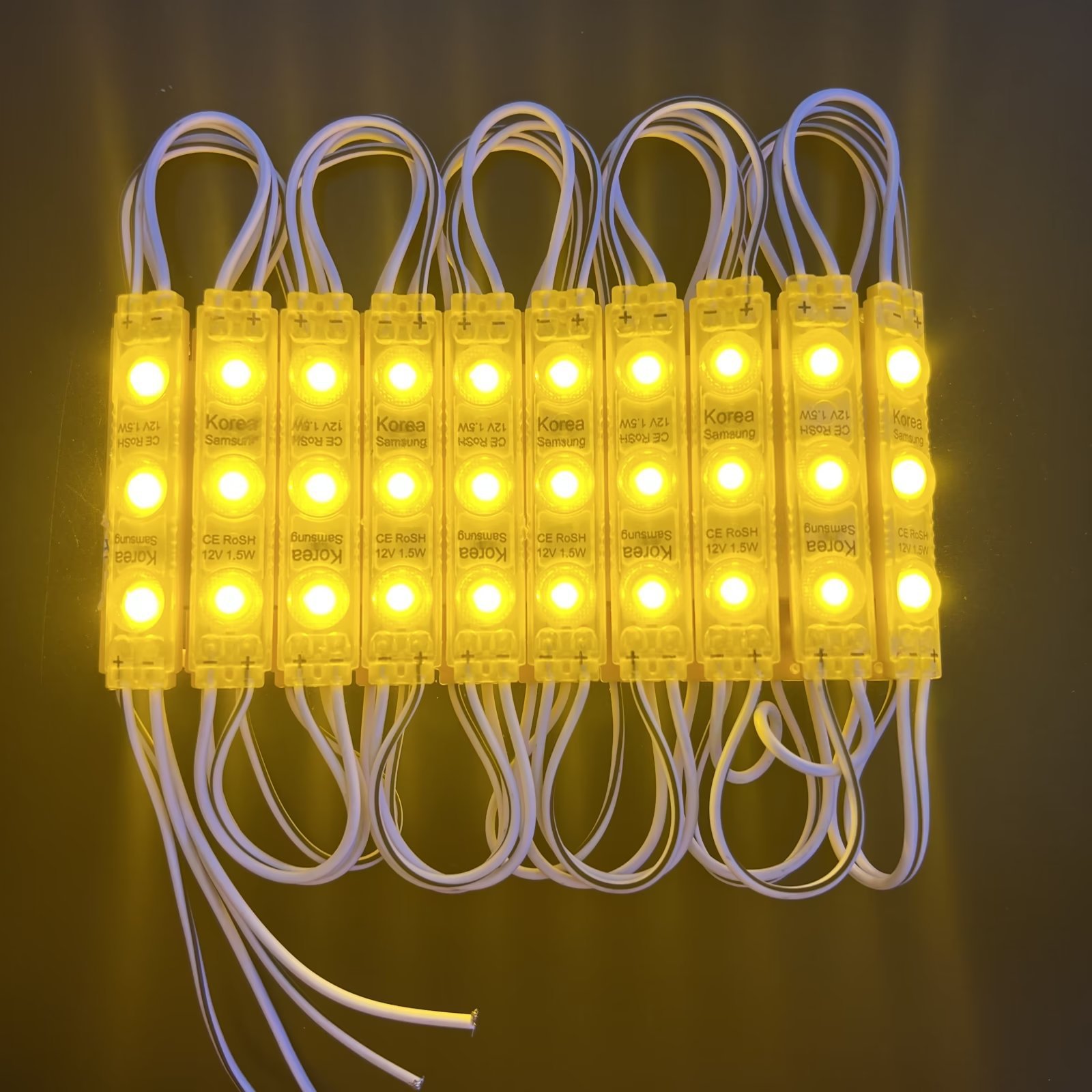 2835 Injection Molded Waterproof Sign Light Led Patch Module Luminous Characters Led Light Strip Light Source Luminous Module Wholesale