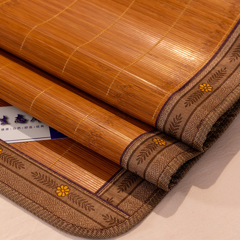 Summer Mat Bamboo Mat 1.1/1.2/1.3/1.4/1.6/1.5m Bed Straight 1.8m Wide Mat in Various Sizes