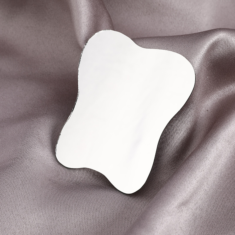 Korean ins Same Style Irregular Mirror Student Bedroom Dormitory Desktop Makeup Room Simple Makeup Mirror