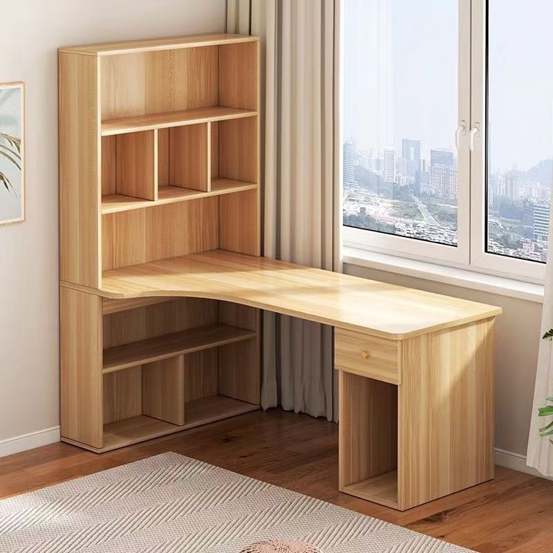 Writing Desk Desk Bookcase Integrated Table Corner Student Bedroom Home Simple Office Desktop E-Sports Computer Table
