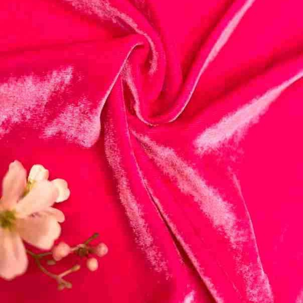 Silk velvet fabric mulberry silk in stock silk velvet dress children's high-end cheongsam factory outlet