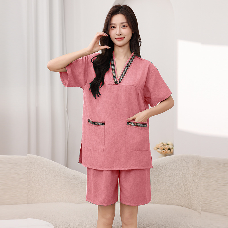 Sweaty Clothes Women's Bathrobe suit Home Pajamas Couple Clothes Bath Sauna Clothes plus size High-end Bathrobe Men's