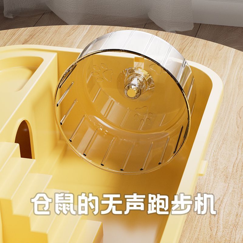 Hamster Cage Golden Bear Portable Double-Layer Cheap Luxury Villa Acrylic Transparent