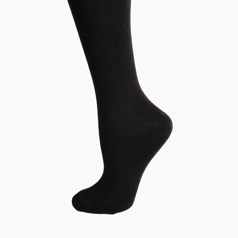 Customized Processing of High-Quality Long-Tube Girls' Socks with Pictures and Samples, Customized with Various Multi-Color Logo Long-Tube Knee-High Socks