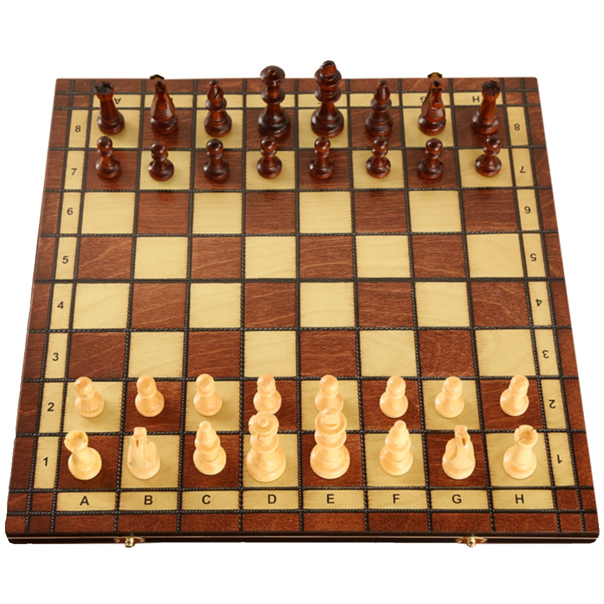 Chess Magnetic High-End Solid Wood Foldableing Chessboard Kidsren's Entry-Level Adult Competition Special Extra Large Chess